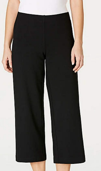 J Jill Ponte Wide Leg Crop | Poshmark